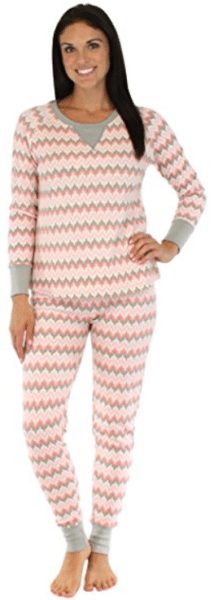 womens-sleepwear-long-sleeve-thermal-underwear-pajama-pj-set