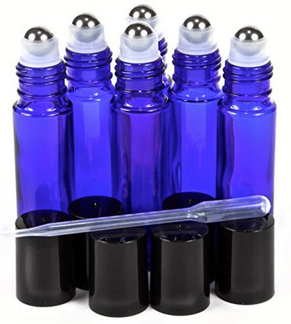 6-cobalt-blue-10-ml-glass-roll-on-bottles-with-stainless-steel-roller-balls-5-ml-dropper-included