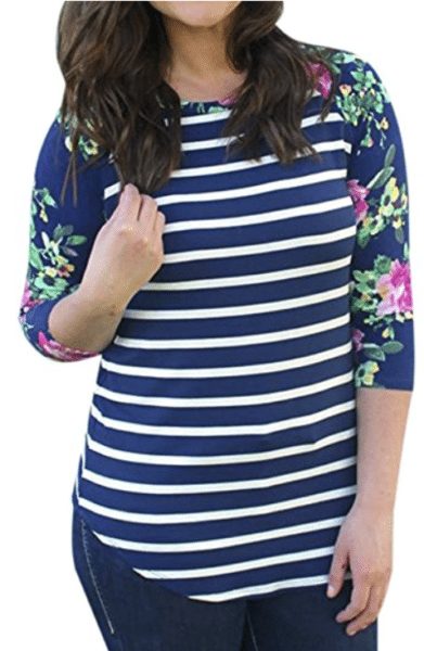 women-crew-neck-floral-stripe-long-sleeve-raglan-casual-t-shirt-top-blouse