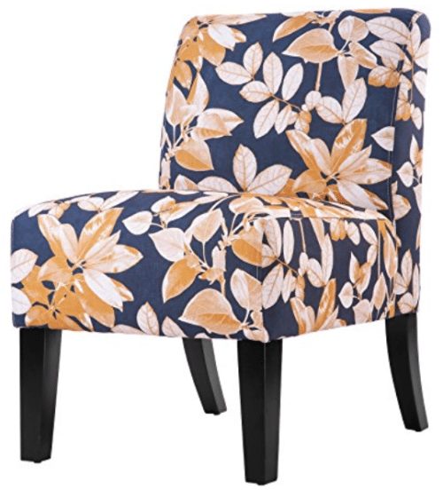 merax-fabric-armless-contemporary-accent-chair-leaf-print-fabric-chair-dining-room-chair-with-wood-legs