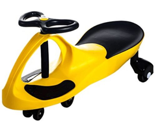 Lil' Rider Wiggle Car Ride On, Yellow