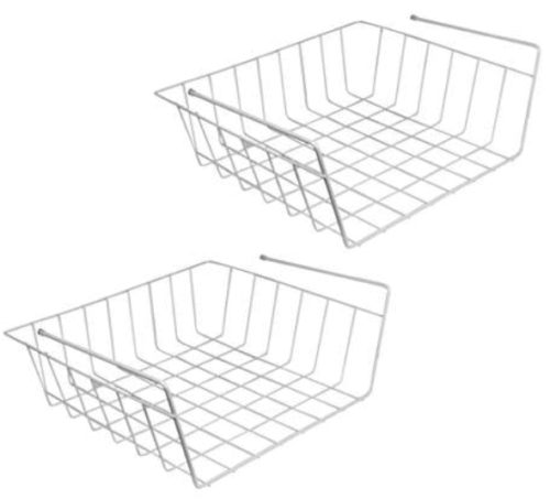 https://athriftymom.com/wp-content/uploads///2017/04/Evelots-Under-Shelf-Basket-Wire-RackWhiteSlides-Under-Shelves-For-Storage-2.jpg