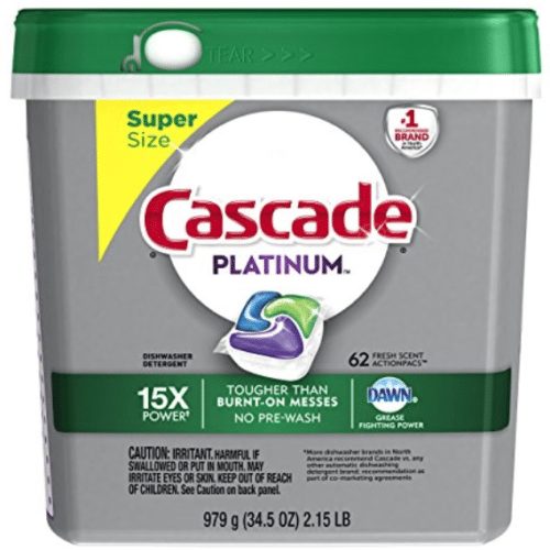 Cascade ActionPacs Dishwasher Detergent COUPON