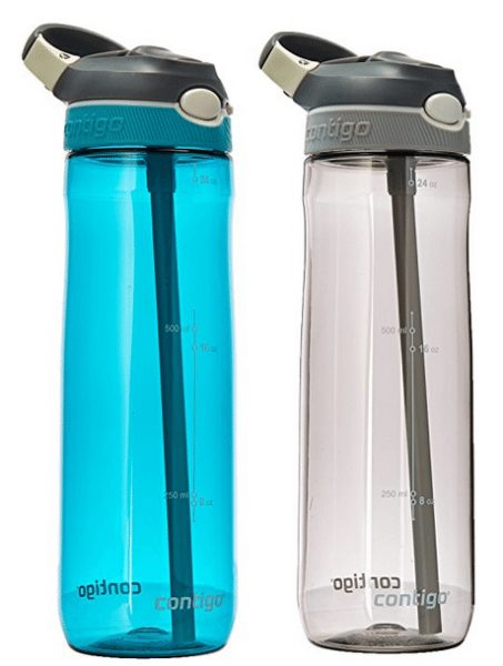 Thermos 24-oz. Hydration Water Bottle, 2 Pack - Blue/Smoke New!