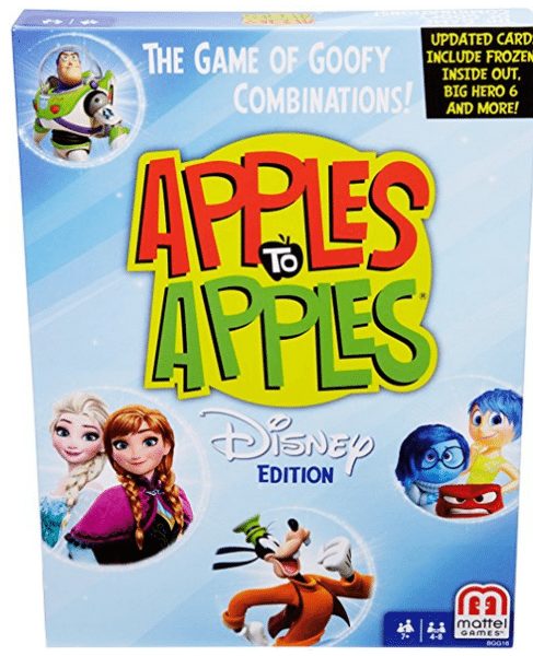 Apples to Apples Disney Card Game