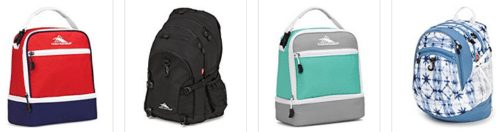 High Sierra Backpacks and Lunch Bags SALE