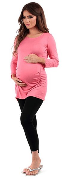 ruched tunic tops