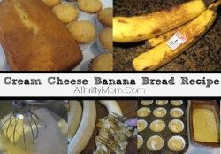 Cream Cheese Banana Bread Recipe, Recipes, Bananas