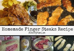 homemade finger steak recipe