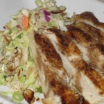 Grilled Chicken and Cabbage salad