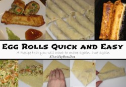 Egg Roll Recipe Quick ans Easy, make them at home who knew it was so easy.  You will love this recipe and make them again anda again