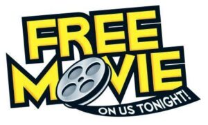 free movie on us tonight!  image