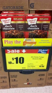 Duncan Hines Dark Chocolate Brownie Mix coupon