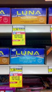 Luna Nutrition bar coupon