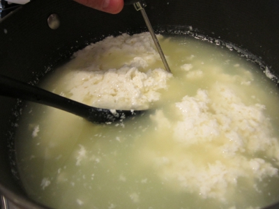 DIY - Mozzarella cheese - 105 degrees, Citric Acid, Rennet, Mild Lipase Powder