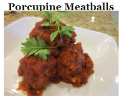 porcupine meatball recipe