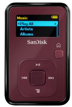 red mp3 player 4gb