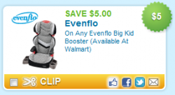 Evenflo carseat coupon