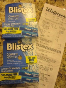 Walgreen shopping with coupons
