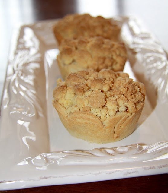 Mini Caramel Apple Pie Crumbles recipe