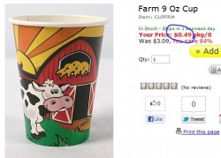 farm party cups