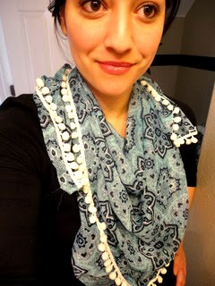 Make your own square scarf