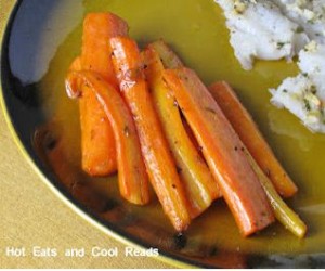 Honey balsamic roasted carrots recipe