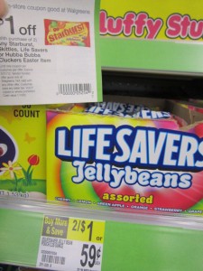 Free Lifesaver Jelly beans at Walgreens