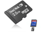 Sandisk 2gb microSD card sale