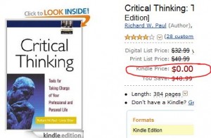 critical thinking free kindle book