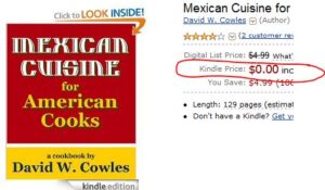 mexican food for american cooks free kindle book