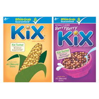 75¢ off when you buy ONE BOX select Kix® cereals