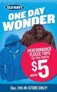 41608 154502804596512 7008402 n 187x300 Old Navy One Day Wonder   Performance Fleece Tops for the Family only $5!!!