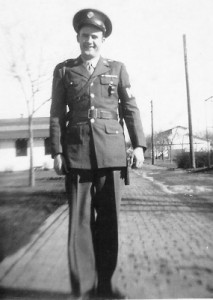 Joseph Harold Callahan in Army Uniform