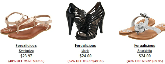 Fergalicious heels