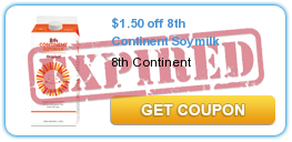 $1.50 off 8th Continent Soymilk