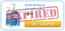 $5.00 off Sarna Anti-Itch Lotion