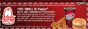 drpepp 300x101 FREE Dr. Pepper At Arbys