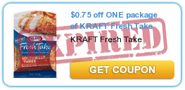 $0.75 off ONE package of KRAFT Fresh Take