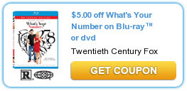 $5.00 off What's Your Number on Blu-ray™ or dvd