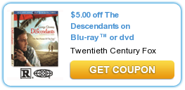 $5.00 off The Descendants on Blu-ray™ or dvd