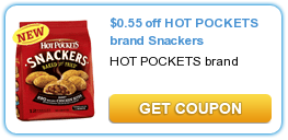 $0.55 off HOT POCKETS brand Snackers