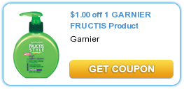 $1.00 off 1 GARNIER FRUCTIS Product
