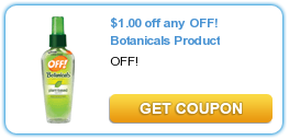$1.00 off any OFF! Botanicals Product