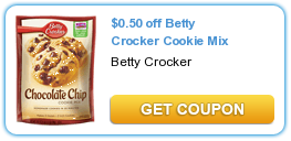 $0.50 off Betty Crocker Cookie Mix