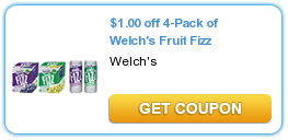 $1.00 off 4-Pack of Welch's Fruit Fizz