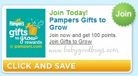free pampers gifts to grow codes