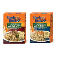55¢ off when you buy any TWO Uncle Ben's® Long Grain & Wild Rice