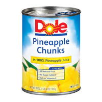 $1.00 off when you buy any THREE 20 oz. cans of DOLE® Pineapple
