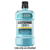 $1.85 off when you buy any ONE 1.5L Listerine® Zero Mouthwash